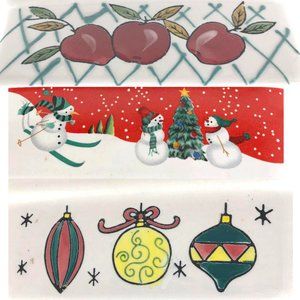 Three Christmas Baking Dishes